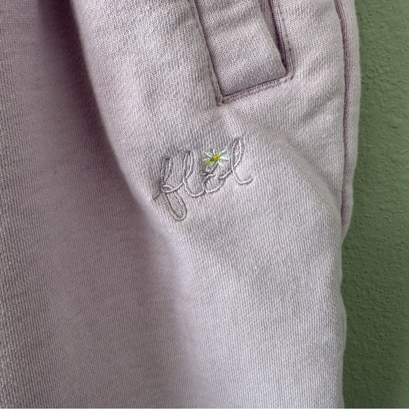 For Love & Lemons Josie Pink/Purple Jogger Sweatpants Lounge Small - Picture 9 of 15